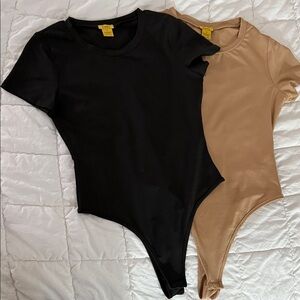 Two Tshirt bodysuits